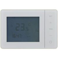 Thermostat programmable Filaire Blanc