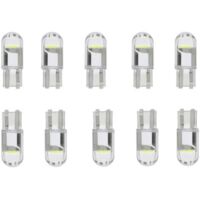 30 Pieces LED Ampoule Voiture COB Ampoule de Remplacement,168 Ampoule LED,LED Interior Car Lights,Ampoule W5W LED,Ampoules LED pour Voiture