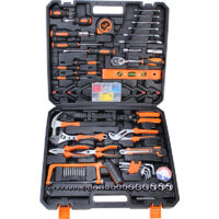 Jeu d'outils 198 pièces en acier carbone, pour automobile