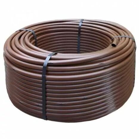 Rain Bird – Tuyau d'alimentation pour arrosage enterré 100 m – 16 mm – Goutteurs tous les 33 cm – Débit 2,3 l/h – Flexible pour installation rapide (1/2)