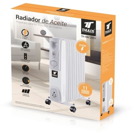 Sanford Smart radiateur à bain d'huile 11 éléments 2500 W Blanc