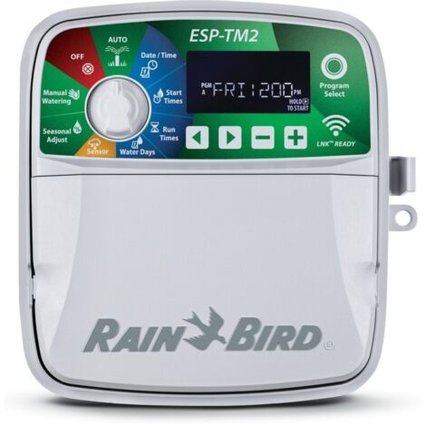 Programmateur extérieur Rain Bird ESP-TM2 à 8 stations Offre exclusive