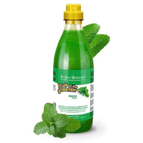 Shampooing à la menthe Fruit of the Groomer pour chiens 1 litre Offre exclusive (1/5)