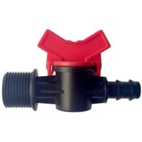 Vanne de commutation pour irrigation goutte à goutte 16 mm x 3/4”, robinet d'arrêt. Offre exclusive