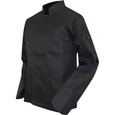 Giacca da lavoro cuoco ML PASSOIRE - NERO L - 4 (1/2)