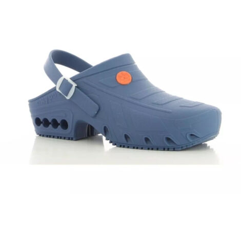 Oxypas Oxyclog ESD SRA Zoccolo da lavoro autoclavabile Blu scuro 43-44