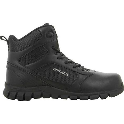 Safety Jogger DRAGON S3 scarpe antinfortunistiche alte ultra leggere Nero 39 (1/4)