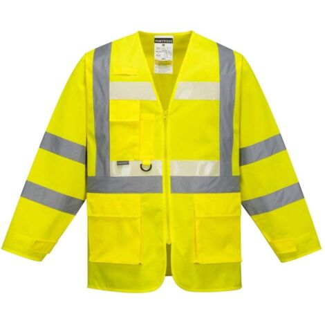 Giacca Executive Glowtex | Small - Yellow - NEUTRO (SENZA PERSONALIZZAZIONE) (1/3)