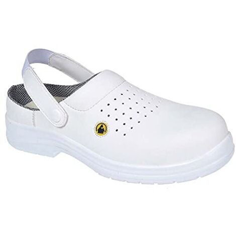Scarpa di sicurezza ventilata in composito ESD Sb Ae Colore: Bianco Taglia 37 - Portwest