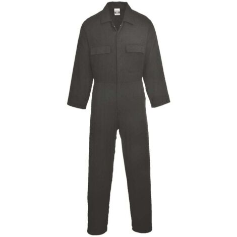 Tuta Portwest EURO WORK 100% cotone Nero XXL