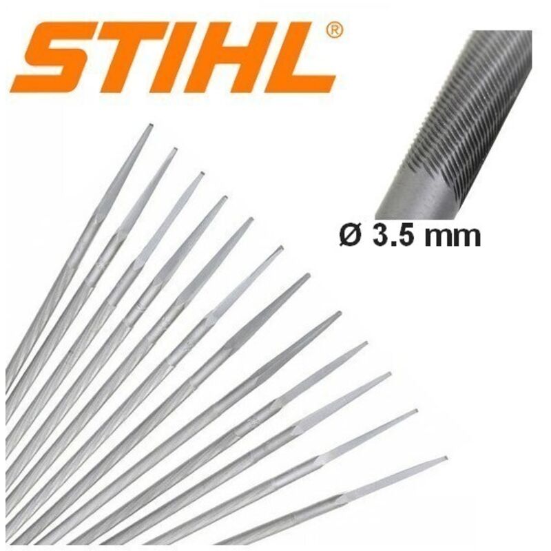 Chaine Tronconneuse LIME RONDE 3,2 Mm (1/8e ) Pour Affutage Chaîne De Tronçonneuse 1/4 Lot 12 Limes EUR 9,90 - FR Chaine Tronçonneuse