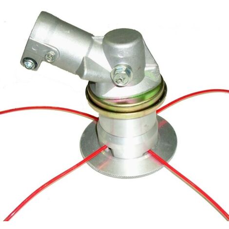 Tête de débroussailleuse alu professionnelle 55mm – Compatible avec modèles Husqvarna, Stihl, Echo – Montage 2 ou 4 fils – Tête silencieuse et stable (1/3)