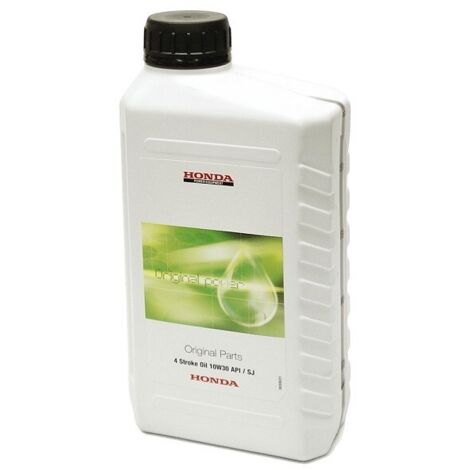 Honda – Huile moteur 10W30 1L – Synthétique pour moteur 4 temps – Réduit l'encrassement et améliore la combustion