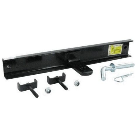 Castelgarden – Kit attache remorque autoportée Stiga 84-98 cm – Compatible tondeuses Stiga Estate – Accessoires inclus : remorques, balai, rouleaux