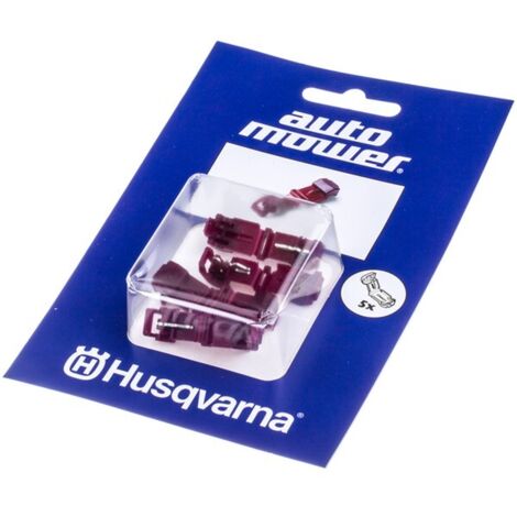 Husqvarna – Kit connecteur de câble tondeuse Robot – Pack de 5 raccords – Compatible Automower 105/305/310/315X/420/430X/440/450X/520/550