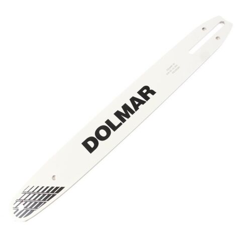 Dolmar – Guide chaîne tronçonneuse 35 cm – Pas de chaîne 3/8 LP – Jauge 0.50 mm – 52 maillons pour coupe précise