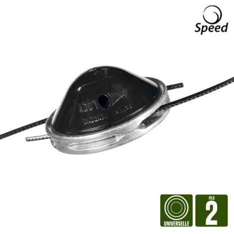 Tête de débroussailleuse en nylon – Compatible avec modèles Ratioparts – Pour coupe précise et nette – Poids 0.65kg – Speed