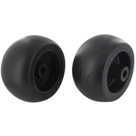 Husqvarna – Roulette anti scalping pour tracteur tondeuse 35' à 50' – Diamètre 127 mm – Alésage 16 mm – Vendu à l'unité (1/3)