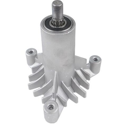 Palier de lame pour tracteur tondeuse – Compatible modèles Husqvarna – Hauteur 185mm – Entraxe 123mm – Fixation étoile 5 pointes