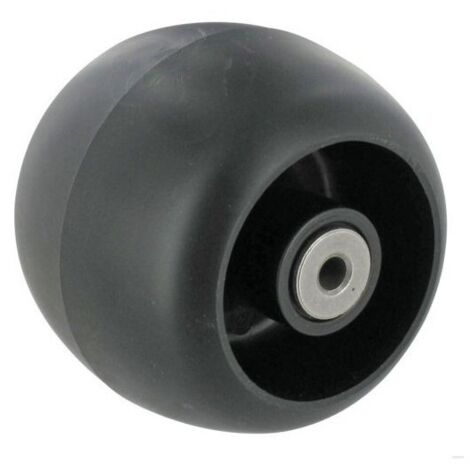 Castelgarden – Roue avant pour tondeuse autoportée – Largeur 82.5 mm – Ø extérieur 98 mm – Ø axe 8 mm – Compatible GGP, Stiga, Alpina (1/4)