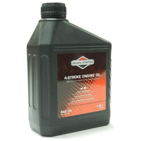 Huile moteur 4 temps SAE30 1.4L – Anti-usure, anti-oxydation, anti-mousse – Pour moteurs Briggs & Stratton et Tecumseh