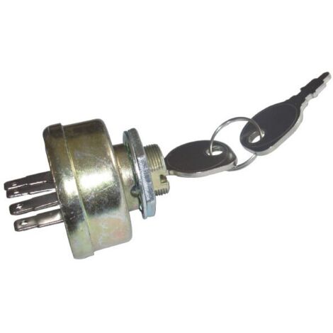 Contacteur de démarrage pour tracteur tondeuse universel – Métal 5 broches – Compatible avec AYP, Alko, Husqvarna, John Deere