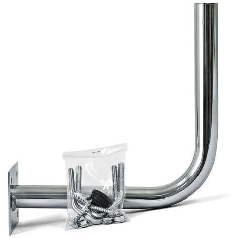 Husqvarna – Support fixation antenne EPOS NERA – Acier résistant – Fixation murale ou sur mât Ø30-50 mm – Compatible robots tondeuses
