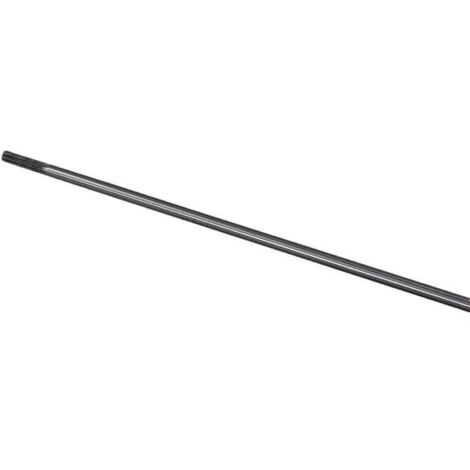 Arbre d'entraînement débroussailleuse thermique – Compatible avec modèles 109 B – Longueur 155 cm – Diamètre 7 mm – 7 dents – Solo