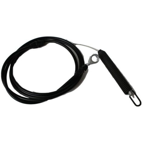 Câble embrayage lames autoportée – Câble métallique 2,5m – Compatible tondeuses Husqvarna et McCulloch – Installation facile