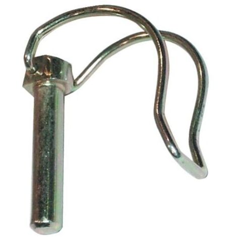 Goupille demi-lune 10x60mm zinguée – Acier galvanisé pour motoculteurs Iseki et Honda – Fixation robuste pour terrains accidentés – Gopart