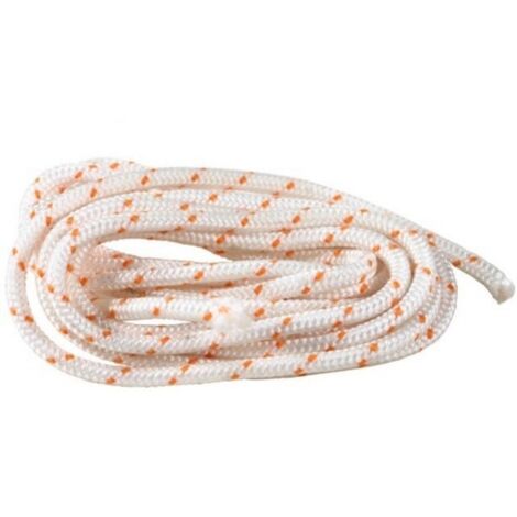 Corde lanceur moteur thermique 3.5 mm – Compatible tronçonneuses, débroussailleuses, taille-haies – Longueur 1 m pour performances optimales