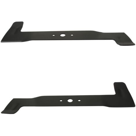 Castelgarden – Kit de 2 lames 46 cm pour tracteur tondeuse – Coupe précise – Compatible GGP, Honda, Viking, John Deere – Diamètre trou 18.5 mm