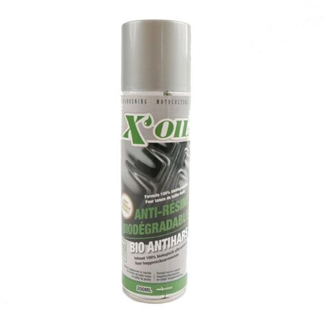 Anti résine lame taille haie, sécateur X'oil 100% bio