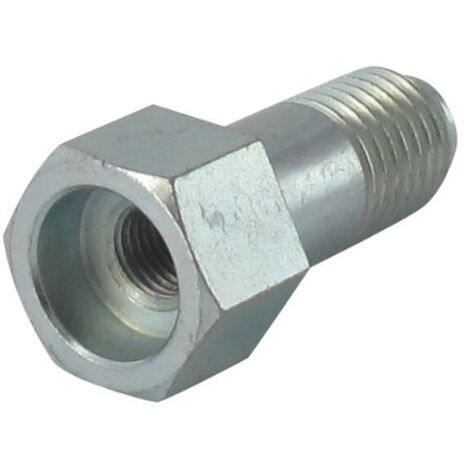 Adaptateur universel tête débroussailleuse 10x1.25 – Compatible avec tête pro 2 fils – Conception en métal pour durabilité – Usage intensif – Tecomec