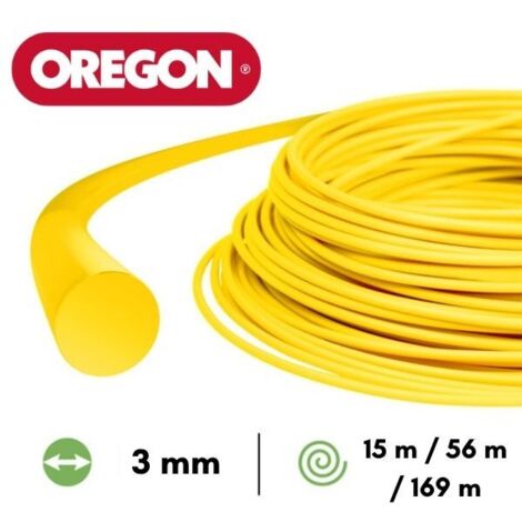 Fil nylon rond Oregon débroussailleuse 3 mm 56 mètres (1/2)