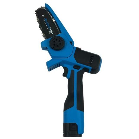 Mini tronçonneuse à batterie 10cm – 2 batteries 1,5Ah – Autonomie 50 coupes – Poids léger 1,35kg – Idéale pour élagage précis – Archer Australia (1/4)