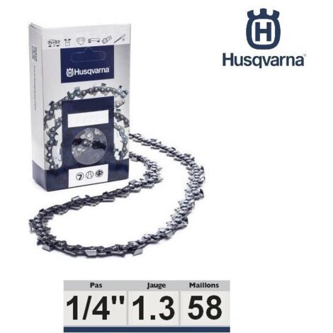 Chaîne tronçonneuse Husqvarna 1/4" 050 58 dents