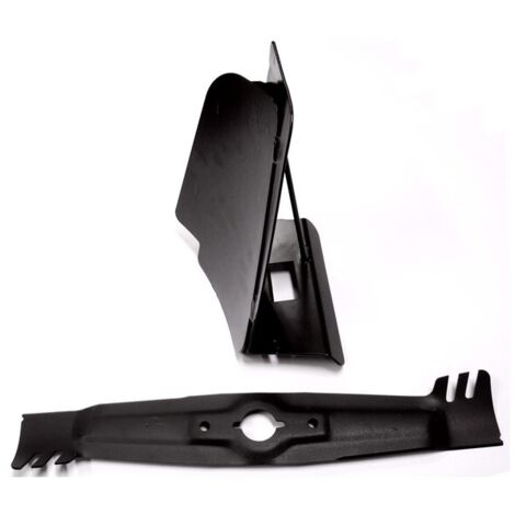 Outils Wolf – Kit mulching tondeuse 51 cm – Lame de 51 cm pour coupe efficace – Bouchon inclus – Kit d'origine Wolf – TR51
