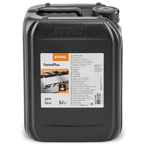 Stihl – Bidon huile chaîne tronçonneuse 5L – Lubrifiant haute performance pour bois dur – Excellente viscosité pour climats tempérés et chauds