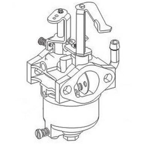 Carburateur moteur pour motobineuse – Compatible Oleo Mac MH166R, Staub ST1941R, Pubert Nano/Uno, Husqvarna TC130/TF120P – Accessoire technique – Rato