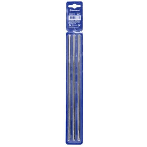 Lot de 3 Limes rondes HUSQVARNA Intensive Cut 4mm