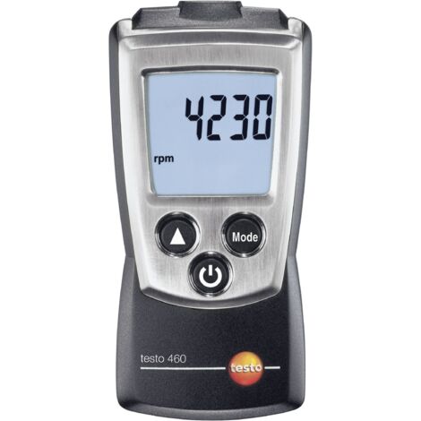 Testo – Tachymètre optique 100 - 30000 tr/min – Précision ± 0,02 % – Écran rétroéclairé – Mesure à 10-40 cm - Q79170 (1/5)
