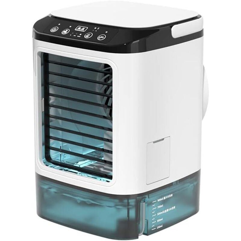 Climatiseur Portable Caravane 3 Vitesses - Rafraîchisseur D'Air Faible Bruit Pour Camping-Car, Voiture, Bureau Et