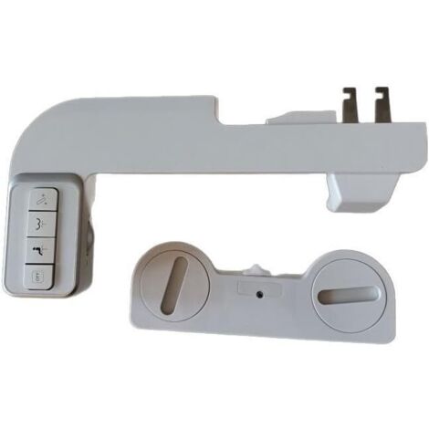 Bidet non électrique pour bidet d'eau froide avec commandes de pression, bidet autonettoyant double buses pour lavage avant et arrière (1/4)