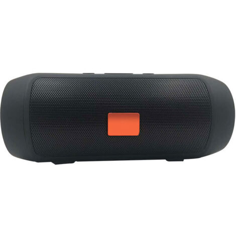 Nouveau haut-parleur Bluetooth sans fil portable avec fonction radio et appel mini haut-parleur-noir (1/4)