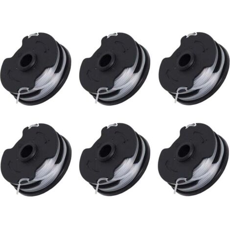 Lot de 6 bobines de rechange pour débroussailleuse sans fil Parkside PRTA 20-Li C3 IAN351753 (1/4)