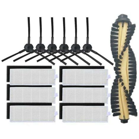 Convient aux accessoires de balayeuse ILIFE A4 brosse principale filtre Haipa brosse latérale chiffon (1/4)