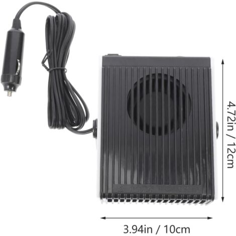 Chauffe-voiture Dégivreur - 2 Modes Froid/chaud - 12/24V - Compact Et Portable - 180W