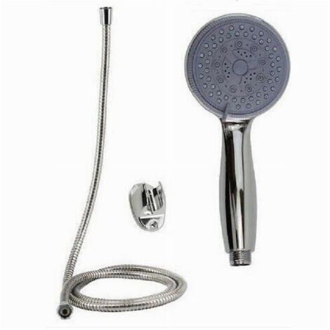 Vtizikl Kit Doccetta Doccino Bagno Tondo Soffione Doccia Con Laccio 1,8 Mt Staffa 69100 - (1/2)