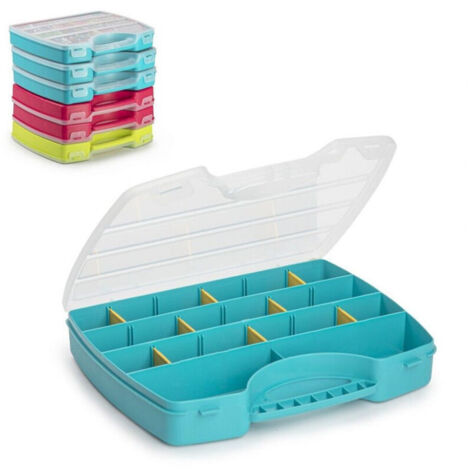 Vtizikl Valigetta Milleusi Mercury Scomparti 25,5x21x4 Cm In Plastica 11663 Vari Colori - (1/4)